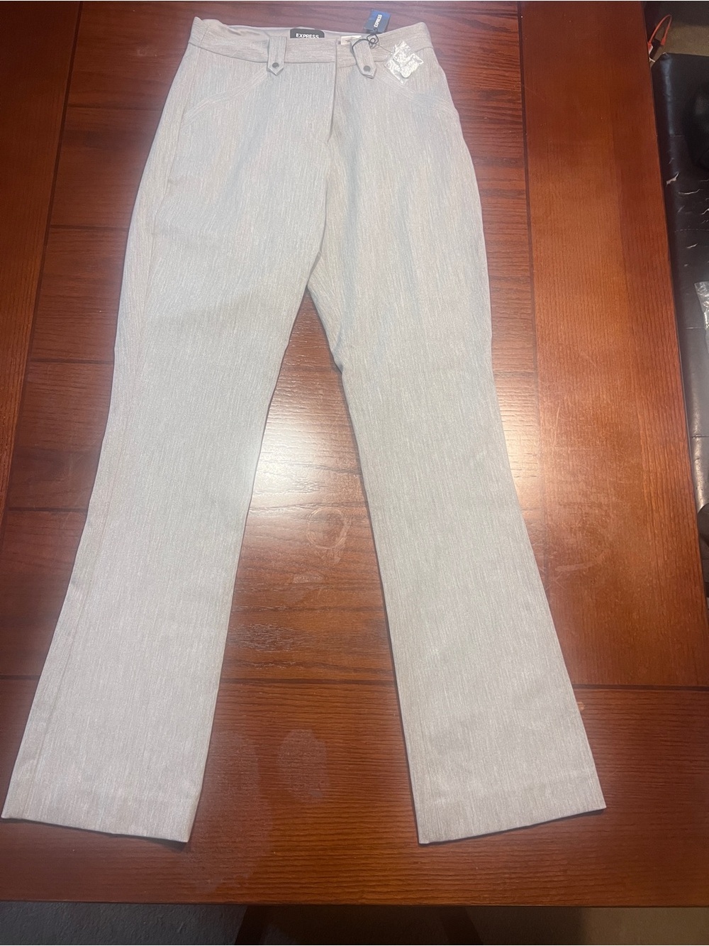 Express Women’s Light Gray Columnist